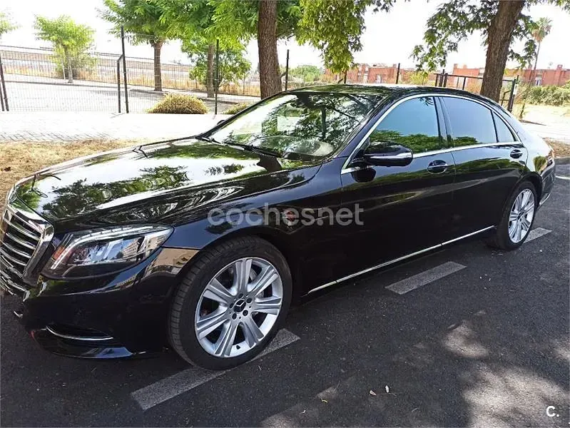 Usado Mercedes S350 258 CV (189 kW) 2015 Negro Berlina