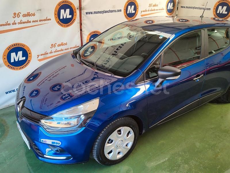 Usado Renault Clio IV Business 75 CV (55 kW) 2018 Azul Berlina