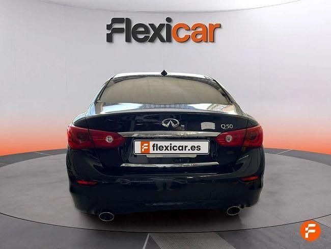Usado Infiniti Q50 170 CV (125 kW) 2017 Negro Berlina