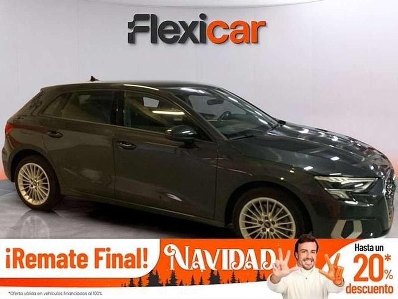 Gris Usado 2021 Audi A3 Sportback Advanced Utilitario | 19.490 € (Super precio) - Imagen 1/4