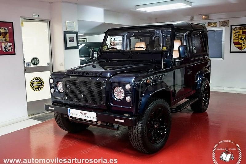 Usado Land Rover Defender SE 122 CV (89 kW) 2006 Azul Familiar
