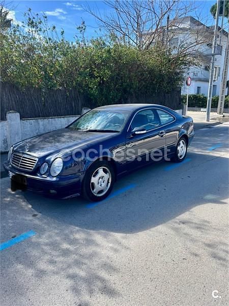 Usado Mercedes CLK230 Elegance 193 CV (141 kW) 2000 Azul Coupe