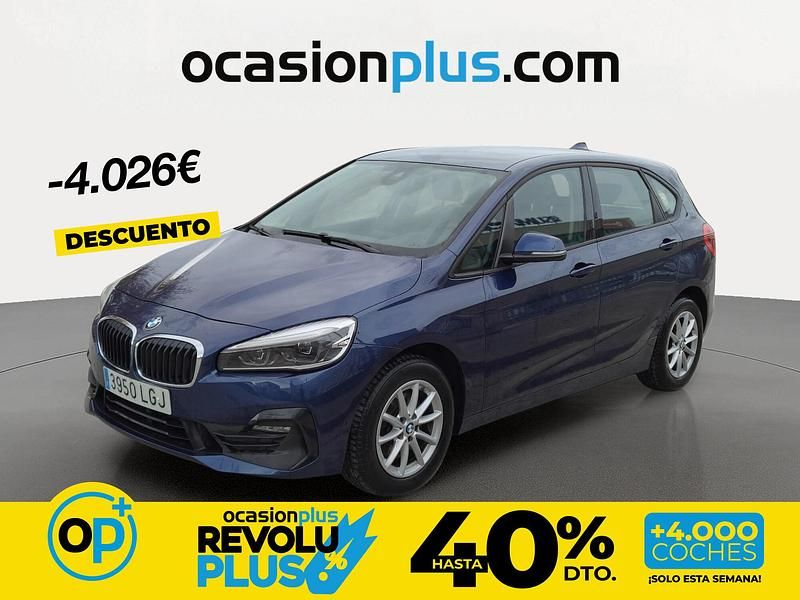 Usado BMW 218 Active Tourer 150 CV (110 kW) 2020 Azul Monovolumen
