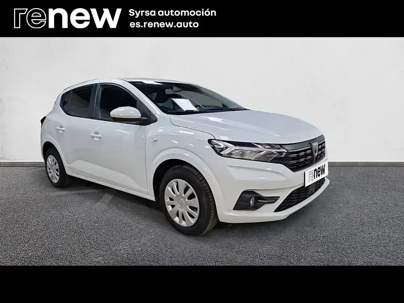 Usado Dacia Sandero Comfort 90 CV (66 kW) 2022 Blanco Berlina