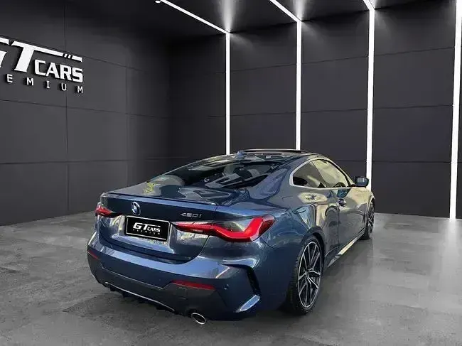 Usado BMW 420 184 CV (135 kW) 2021 Azul Coupe