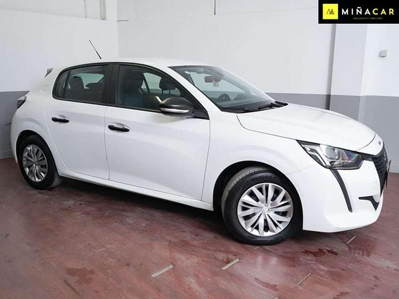 Usado Peugeot 208 Active 102 CV (75 kW) 2021 Blanco Utilitario