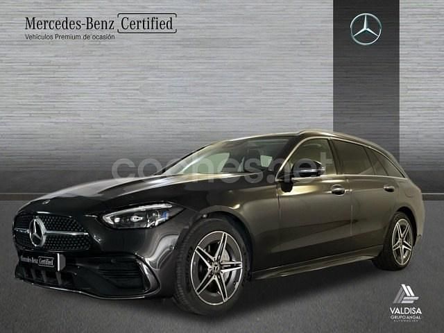 Gris grafito Usado 2023 Mercedes C300e AMG line Familiar | 45.900 € (Precio justo) - Imagen 1/4