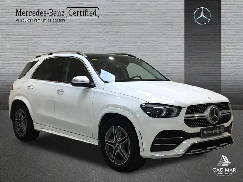 Usado Mercedes GLE350 AMG line 272 CV (200 kW) 2020 Blanco polar SUV