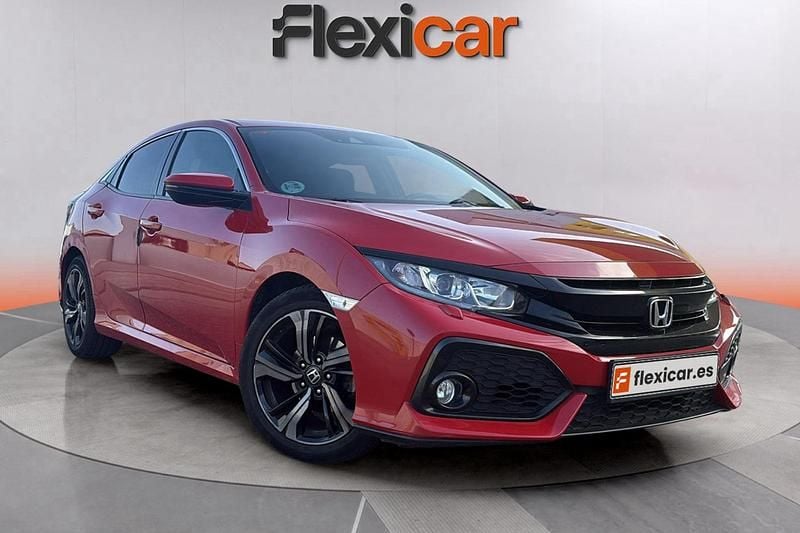 Usado Honda Civic Elegance 129 CV (94 kW) 2018 Rojo Berlina