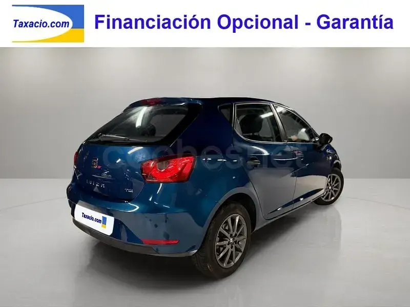 Usado Seat Ibiza I-Tech 90 CV (66 kW) 2014 Azul Berlina