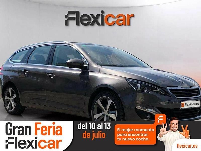Gris Usado 2017 Peugeot 308 Allure Familiar | 9470 € (Precio justo) - Imagen 1/4