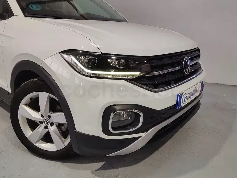 Usado VW T-Cross Sportline 110 CV (80 kW) 2020 Blanco SUV
