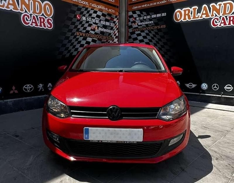 Usado VW Polo Advance 90 CV (66 kW) 2010 Rojo Utilitario