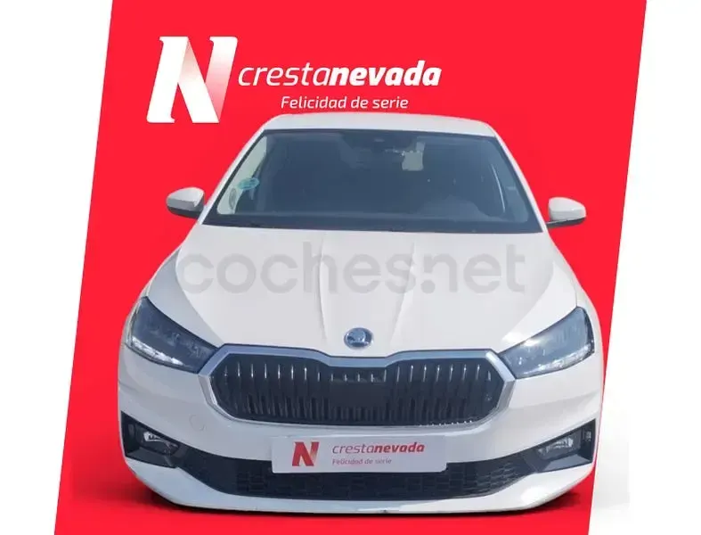 Usado Skoda Fabia Selection 95 CV (69 kW) 2024 Blanco Utilitario