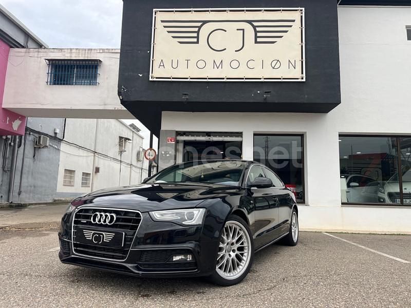 Negro Usado 2013 Audi A5 Sportback S-Line Utilitario | 15.900 € (Precio justo) - Imagen 1/4
