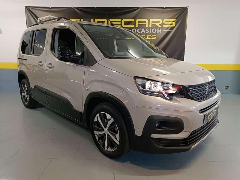 Beige Usado 2021 Peugeot Rifter GTi Monovolumen | 17.490 € (Buen precio) - Imagen 1/4