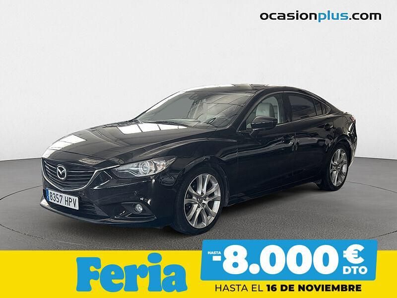 Negro Usado 2013 Mazda 6 Luxury Berlina | 13.400 € (Caro) - Imagen 1/4