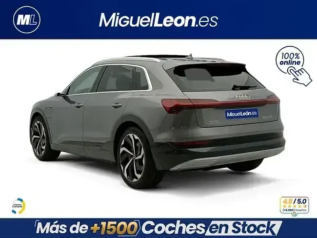 Usado Audi e-tron S-Line 300 kW (408 CV) 2021 Gris SUV