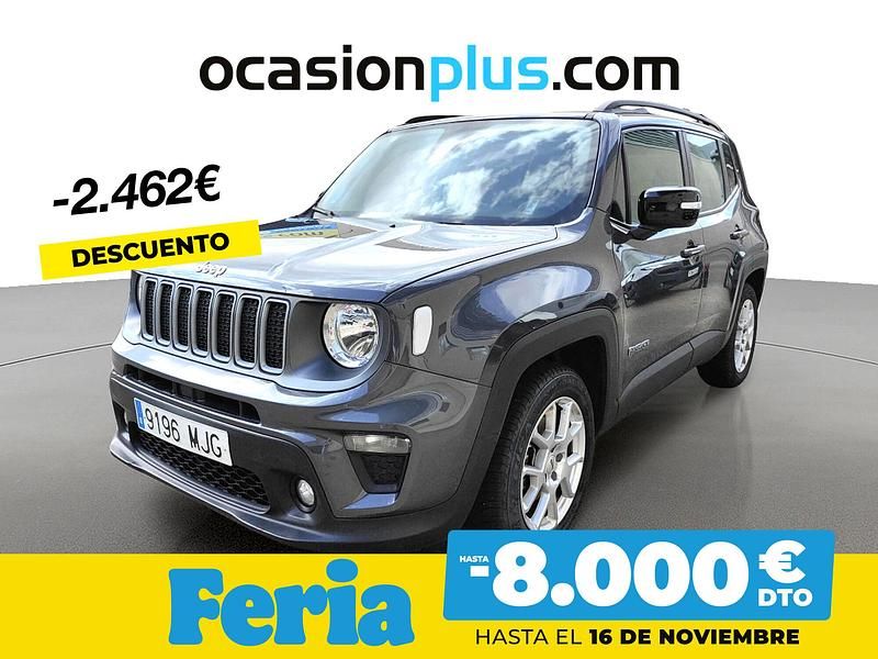 Gris Usado 2023 Jeep Renegade Limited SUV | 18.400 € (Precio justo) - Imagen 1/4