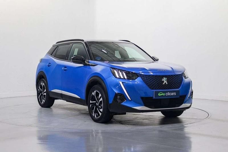 Usado Peugeot e-2008 GT 100 kW (136 CV) 2021 Azul SUV