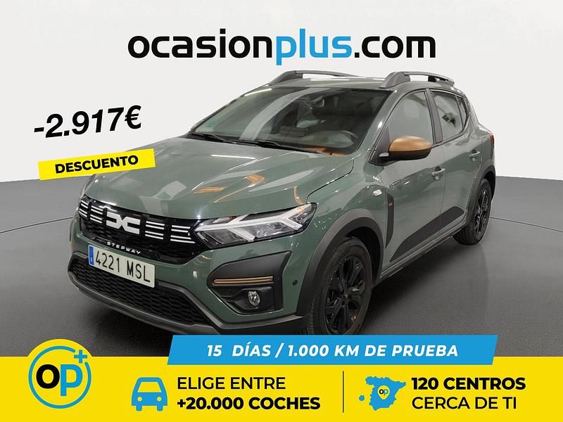 Verde Usado 2024 Dacia Sandero Extreme Berlina | 16.250 € (Precio justo) - Imagen 1/4