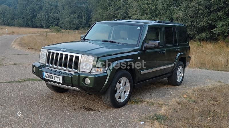 Verde Usado 2007 Jeep Commander Limited SUV | 8500 € - Imagen 1/4