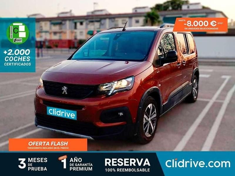 Burdeos Usado 2019 Peugeot Rifter GT-line Monovolumen | 12.290 € (Super precio) - Imagen 1/3
