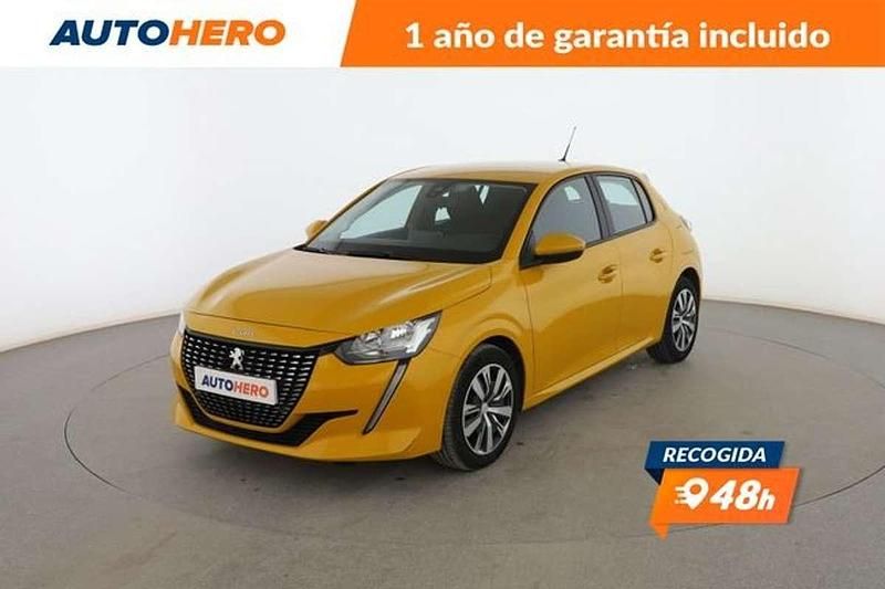 Amarillo Usado 2020 Peugeot 208 Active Utilitario | 10.190 € (Buen precio) - Imagen 1/3