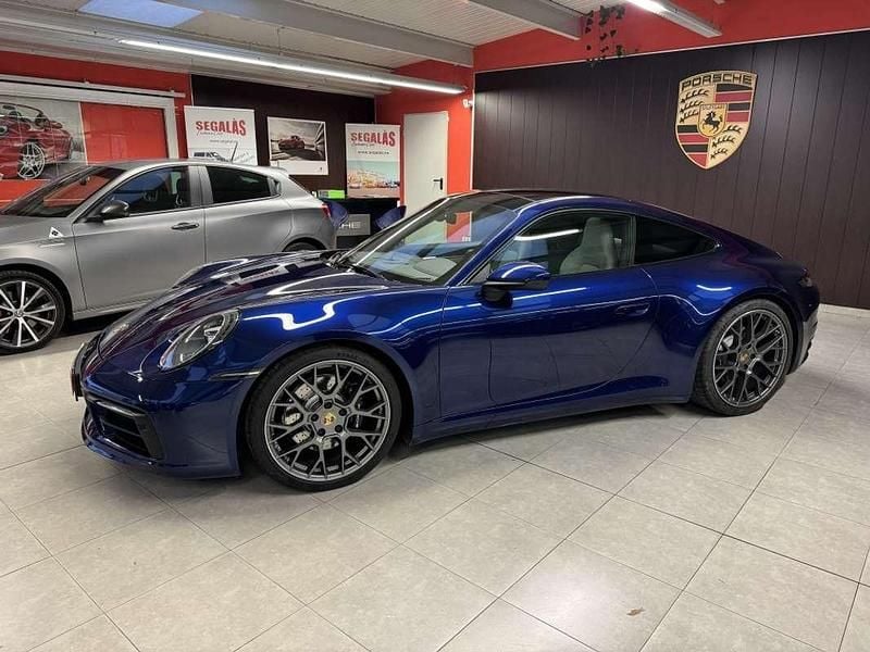 Brugt Porsche 911 Carrera 4S 450 HK (330 kW) 2020 Blå Coupe