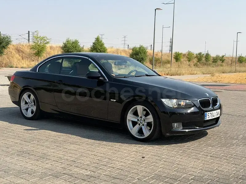 Usado BMW 320 Cabriolet 170 CV (125 kW) 2009 Negro Descapotable