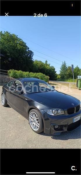 Negro Usado 2008 BMW 120 Coupé Sport Line Coupe | 8900 € (Un poco caro) - Imagen 1/4