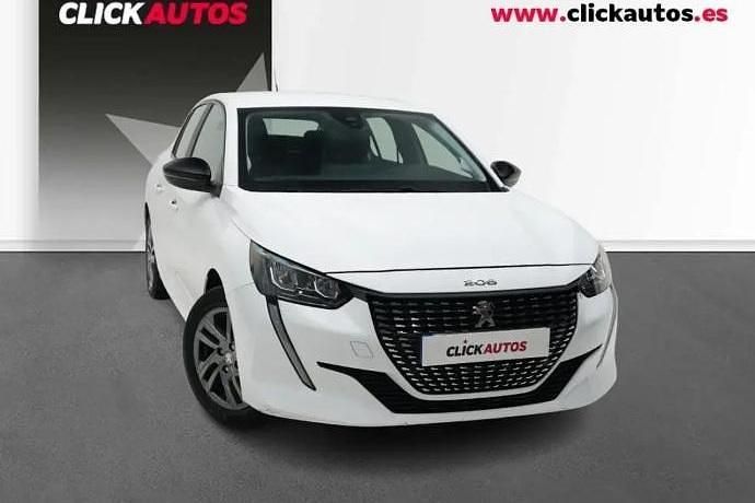 Usado Peugeot 208 Active 75 CV (55 kW) 2022 Blanco Utilitario