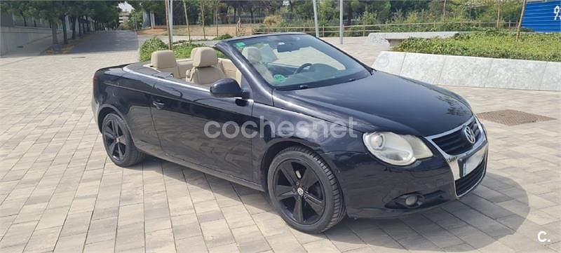 Negro Usado 2007 VW Eos Descapotable | 5490 € (Buen precio) - Imagen 1/4