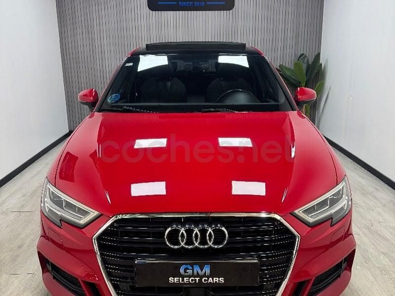 Usado Audi A3 S-Line 131 CV (96 kW) 2020 Rojo Berlina