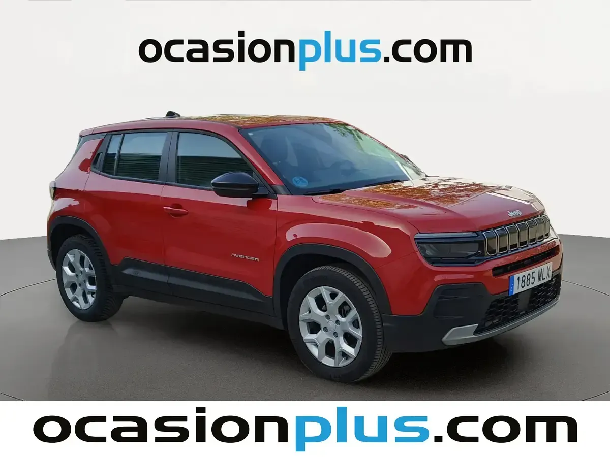 Usado Jeep Avenger Altitude 100 CV (73 kW) 2023 Rojo SUV