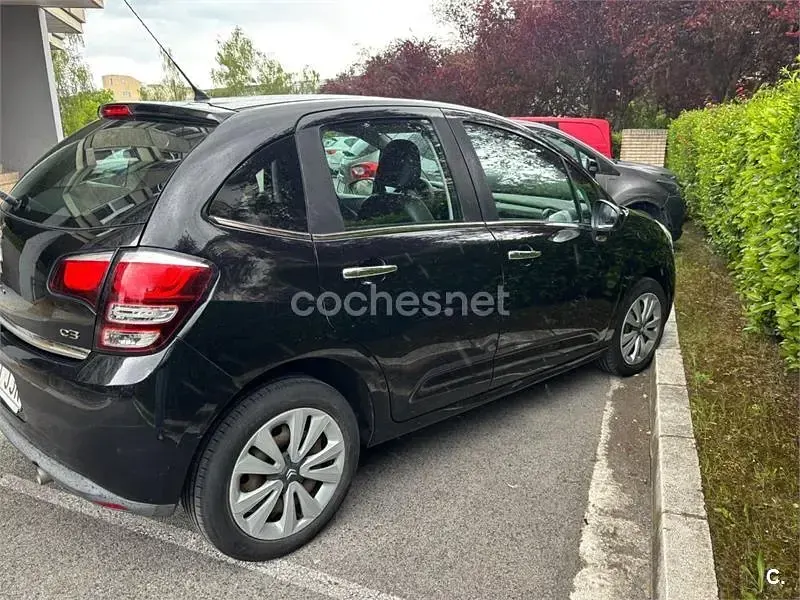 Usado Citroën C3 Feel 75 CV (55 kW) 2015 Negro Berlina