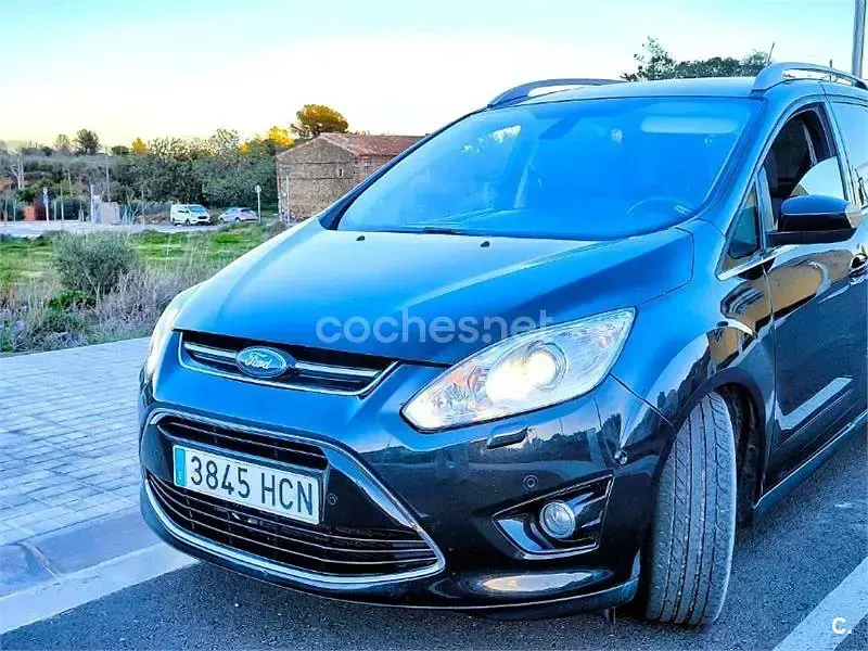 Usado Ford Grand C-Max Titanium 115 CV (84 kW) 2011 Negro Monovolumen
