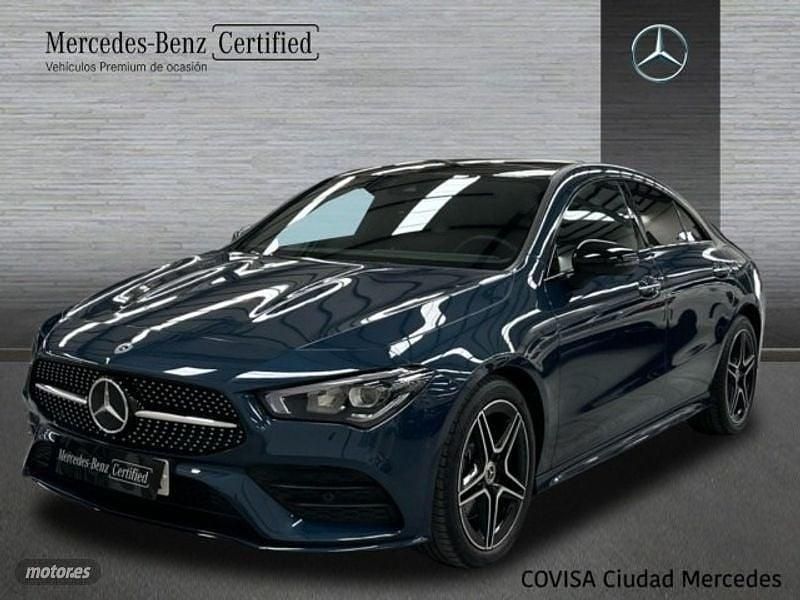Azul Usado 2023 Mercedes CLA200 Coupe | 38.900 € (Precio justo) - Imagen 1/4
