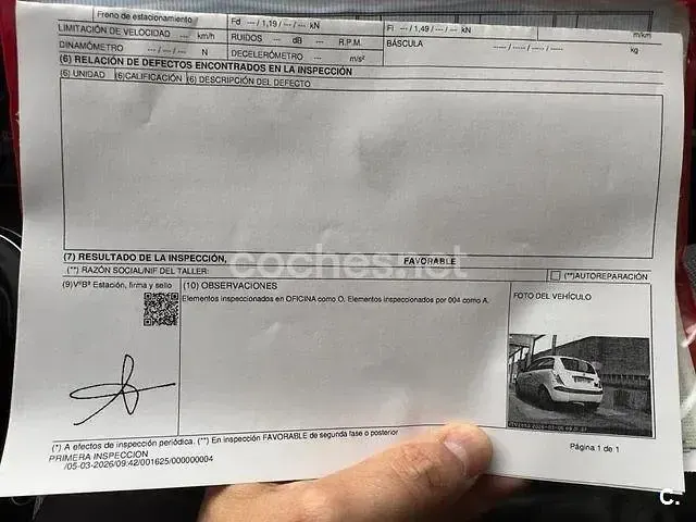 Usado Lancia Ypsilon 60 CV (44 kW) 2006 Blanco Utilitario