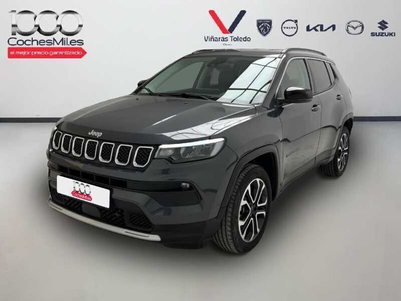 Gris / plata Usado 2023 Jeep Compass Limited SUV | 25.990 € (Precio justo) - Imagen 1/4