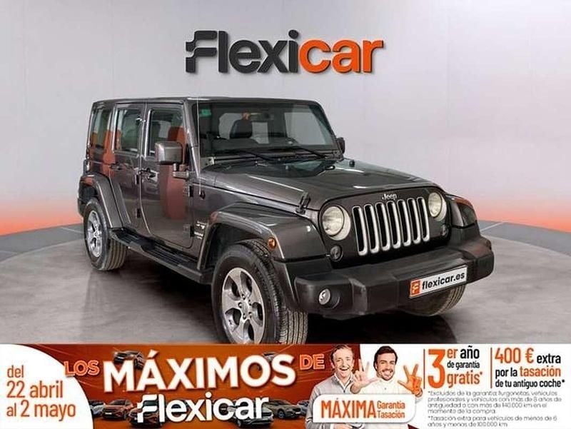 Usado Jeep Wrangler Sahara 200 CV (147 kW) 2017 Gris SUV