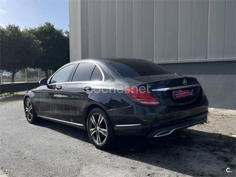 Usado Mercedes C200 Exclusive 136 CV (100 kW) 2015 Negro Berlina