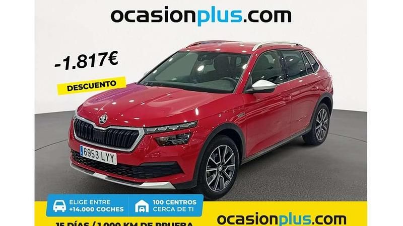 Rojo Usado 2022 Skoda Kamiq SUV | 18.173 € (Buen precio) - Imagen 1/4
