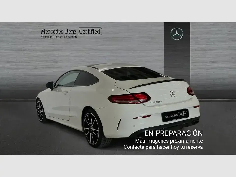 Usado Mercedes C220 194 CV (142 kW) 2023 Blanco Coupe
