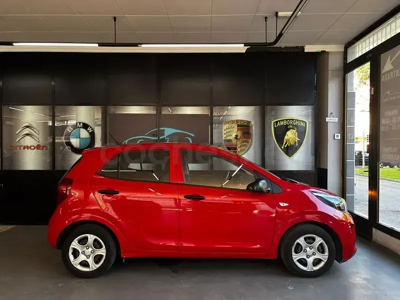 Usado Kia Picanto Plus 67 CV (49 kW) 2018 Rojo Utilitario