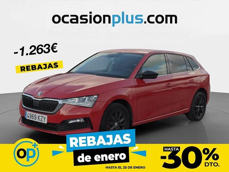 Rojo Usado 2019 Skoda Scala Ambition Utilitario | 13.900 € (Precio justo) - Imagen 1/4