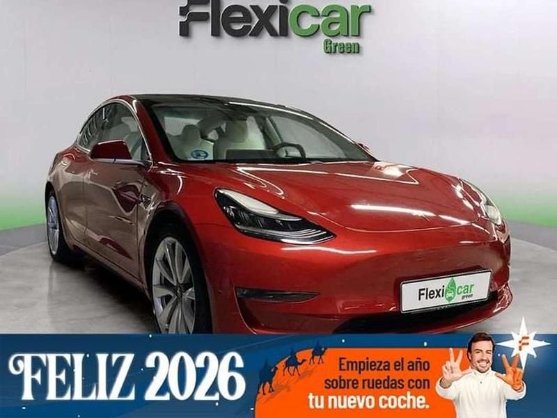Rojo Usado 2019 Tesla Model 3 Berlina | 22.890 € (Super precio) - Imagen 1/4