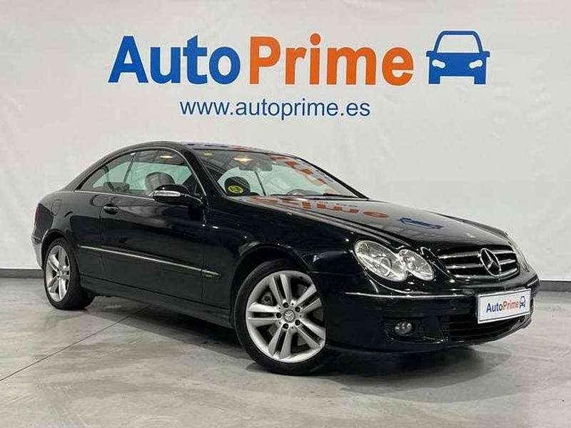 Usado Mercedes CLK320 Avantgarde 224 CV (164 kW) 2008 Negro Coupe