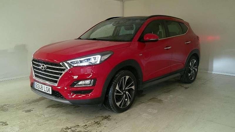 Rojo Usado 2020 Hyundai Tucson Style SUV | 19.499 € (Precio justo) - Imagen 1/4