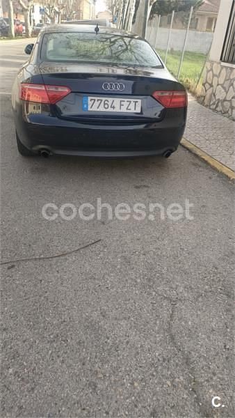 Usado Audi A5 190 CV (139 kW) 2008 Azul Coupe